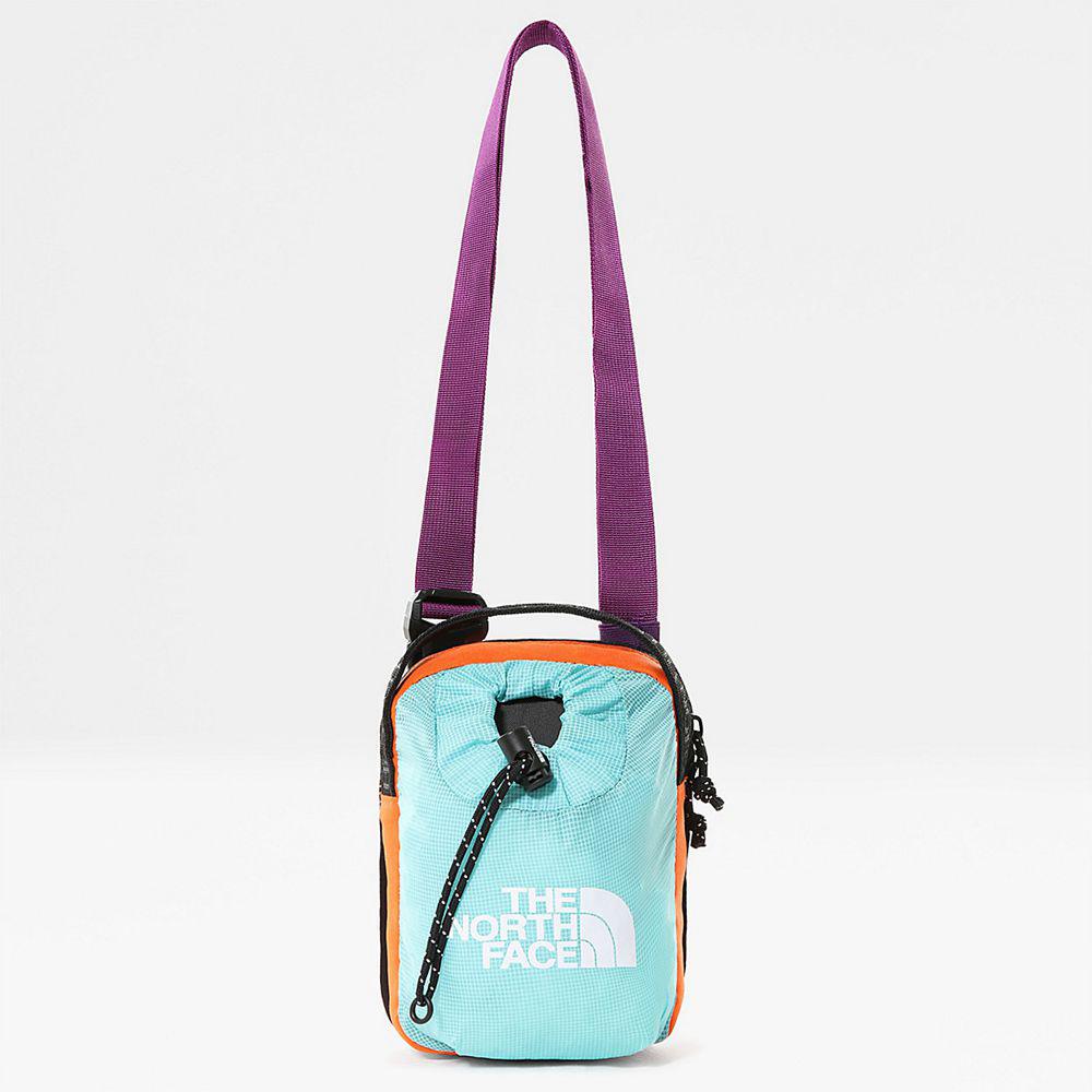 The North Face Bozer Ανδρικα Τσάντα Cross Body - Κοκκινα Πορτοκαλι / Μπλε (ZWOC60412)